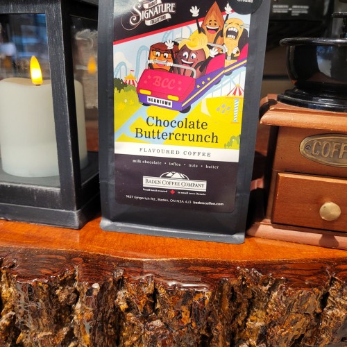 Locally Roasted Chocolate Butter Crunch Baden Coffee 